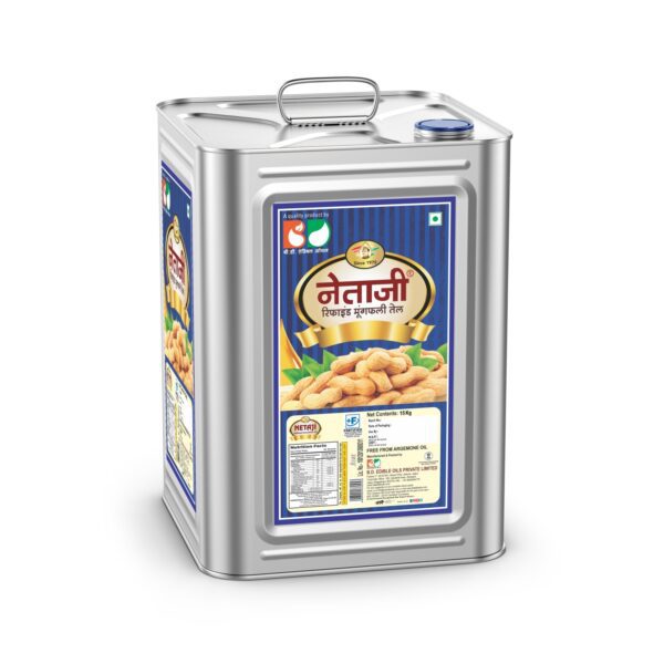BD Edible Oils Groundnut Oil 15 Liter Tin Product Image 2