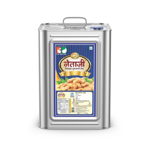BD Edible Oils Groundnut Oil 15 Liter Tin Product Image 3
