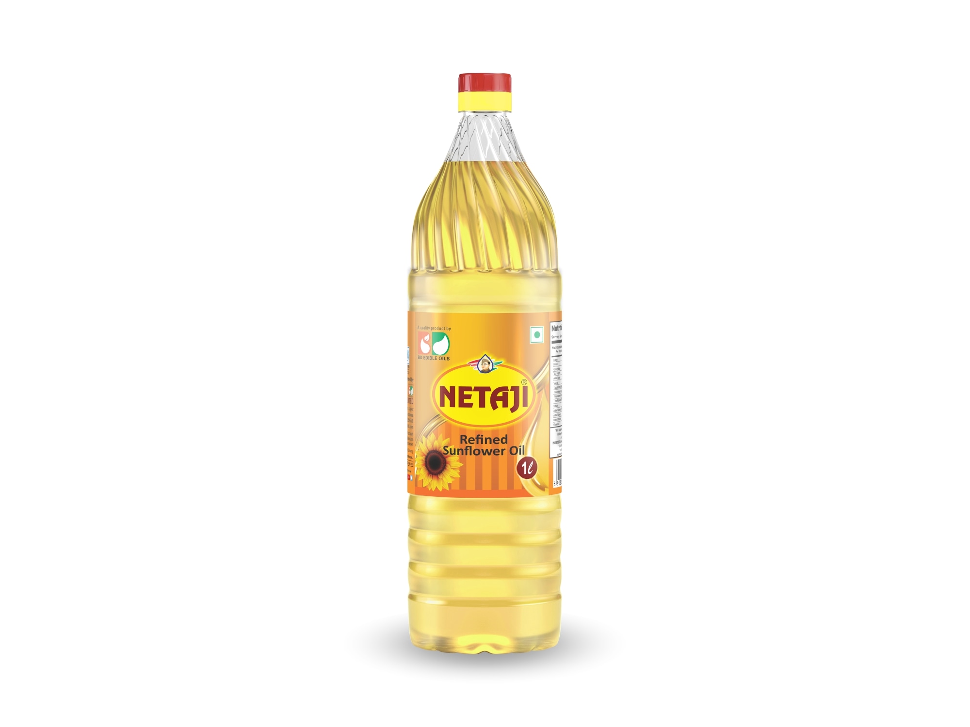 Netaji Refined Sunflower Oil 1 Liter Bottle B D Edible Oils